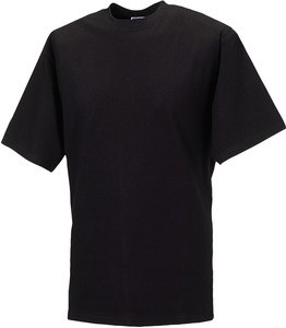 Russell RUZT180 - T-Shirt Homme Manches Courtes 100% Coton Noir