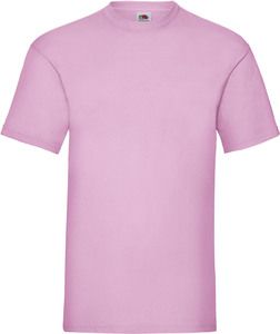 Fruit of the Loom SC221 - T-Shirt Homme Manches Courtes 100% Coton Light Pink