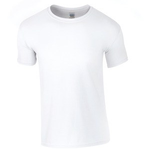 Gildan GI6400 - T-Shirt Homme Coton Blanc