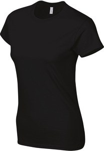 Gildan GI6400L - T-Shirt Femme 100% Coton Noir