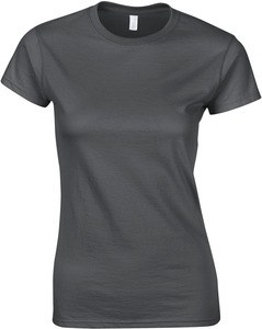 Gildan GI6400L - T-Shirt Femme 100% Coton Charcoal
