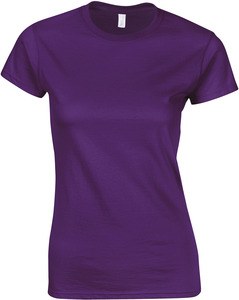 Gildan GI6400L - T-Shirt Femme 100% Coton Pourpe