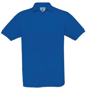 B&C CGSAF - Polo Piqué Homme Royal Blue