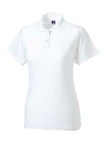 Russell RU569F - Polo Maille Piquée Femme Blanc