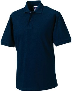 Russell RU599M - Polo Polycoton French Navy