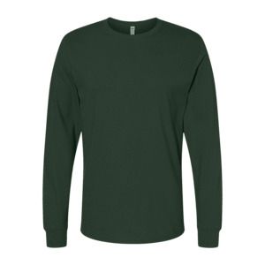 Fruit of the Loom SC4 - Sweat Homme Manches Longues Coton Bottle Green