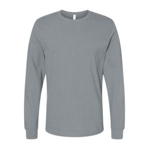 Fruit of the Loom SC4 - Sweat Homme Manches Longues Coton Heather Grey