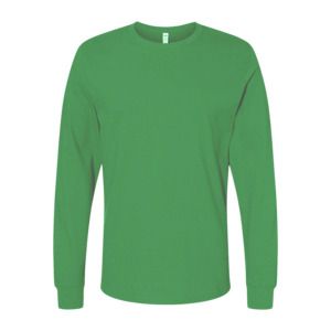 Fruit of the Loom SC4 - Sweat Homme Manches Longues Coton Vert Kelly