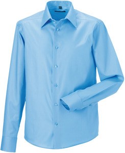 Russell Collection RU958M - Modern Non Iron Shirt - Chemise Manches Longues Coupe Moderne Sans Repassage Pour Homme Bright Sky