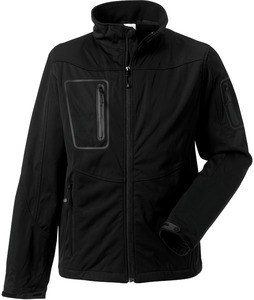 Russell RU520M - Veste Softshell Homme Noir