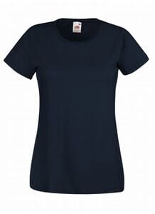 Fruit of the Loom SS050 - T-Shirt Femme Valueweight Deep Navy