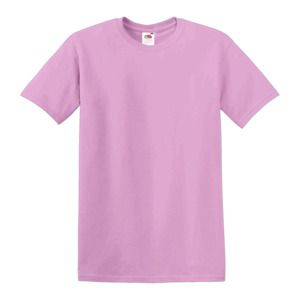 Fruit of the Loom SS030 - T-shirt Manches courtes pour homme Rose Pale