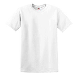 Fruit of the Loom SS044 - T-Shirt Homme Super Premium Blanc
