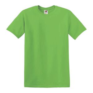 Fruit of the Loom SS048 - T-shirt à col rond Lime