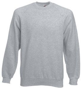 Fruit of the Loom SS270 - Sweat-shirt raglan Classic Heather Grey