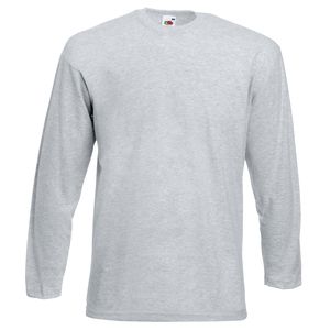 Fruit of the Loom SS032 - T-Shirt Manches Longues Homme Valueweight
