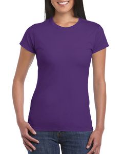 Gildan GD072 - T-Shirt Femme 100% Coton Ring-Spun Violet