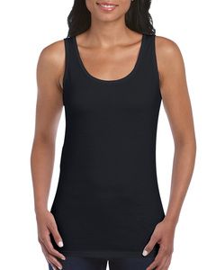 Gildan GD077 - Débardeur Femme Softstyle Noir