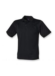 Henbury HB475 - Polo Coolplus® Noir