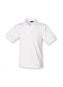 Henbury HB475 - Polo Coolplus® Blanc