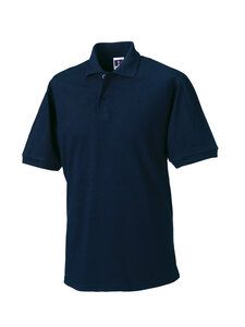 Russell J599M - Polo ultra-résistant lavable à 60°C French Navy