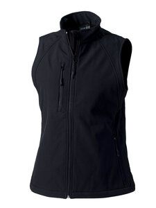 Russell Europe R-141F-0 - Ladies Soft Shell Gilet Noir