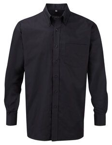 Russell Europe R-932M-0  - Chemise Oxford LS Noir