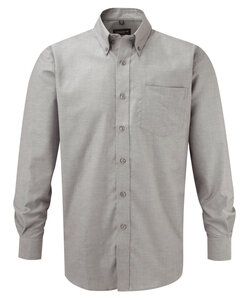 Russell Europe R-932M-0  - Chemise Oxford LS Argent