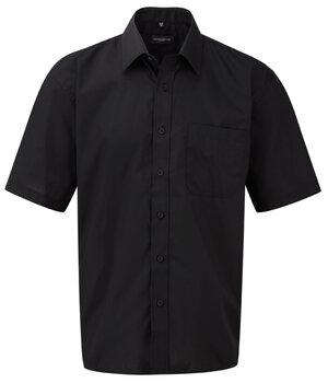 Russell Europe 935M - Short Sleeve Poplin Shirt