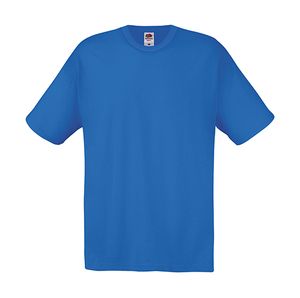 Fruit of the Loom 61-082-0 - T-Shirt Homme Original 100% Coton Bleu Royal
