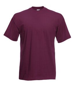 Fruit of the Loom 61-036-0 - T-Shirt Homme Value Weight Bourgogne