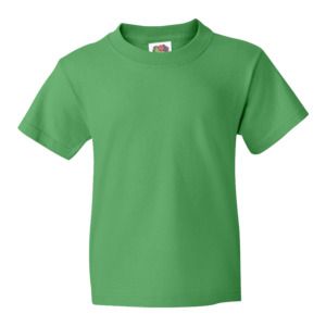 Fruit of the Loom 61-033-0 - T-Shirt Enfants 100% Coton Value Weight Kelly Green