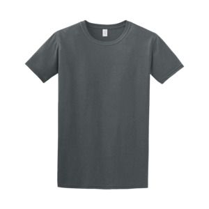 Gildan 64000 - T-Shirt Homme 100% Coton Ring-Spun Charcoal