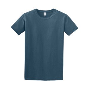 Gildan 64000 - T-Shirt Homme 100% Coton Ring-Spun Indigo Blue