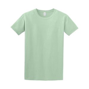 Gildan 64000 - T-Shirt Homme 100% Coton Ring-Spun Vert Menthe