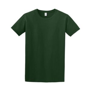 Gildan 64000 - T-Shirt Homme 100% Coton Ring-Spun Forest Green