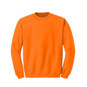 Gildan 18000 - Sweat-Shirt Homme HeavyBlend Safety Orange