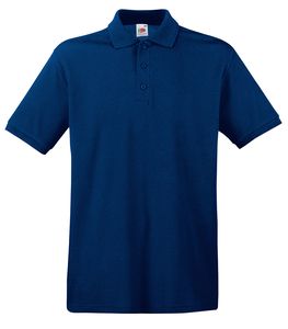 Fruit of the Loom SS255 - Polo Premium Homme Marine