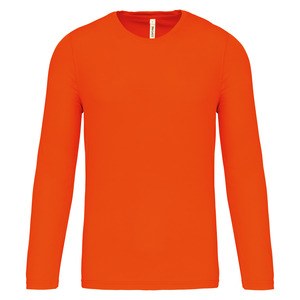 ProAct PA443 - T-Shirt Sport Manches Longues Fluorescent Orange