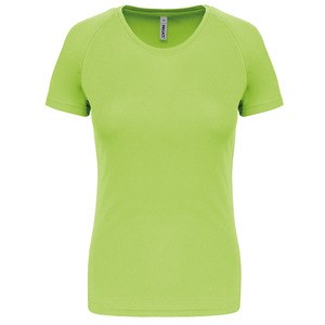 ProAct PA439 - T-SHIRT SPORT MANCHES COURTES FEMME Lime