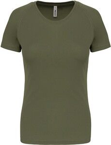 ProAct PA439 - T-SHIRT SPORT MANCHES COURTES FEMME Vert Olive