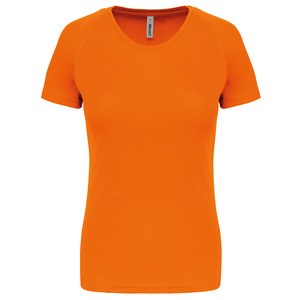 ProAct PA439 - T-SHIRT SPORT MANCHES COURTES FEMME Fluorescent Orange