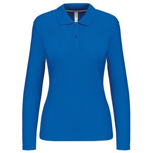 Kariban K244 - POLO MANCHES LONGUES FEMME Light Royal Blue