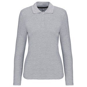 Kariban K244 - POLO MANCHES LONGUES FEMME Oxford Grey