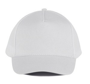 K-up KP116 - CASQUETTE EN COTON - 5 PANNEAUX Blanc