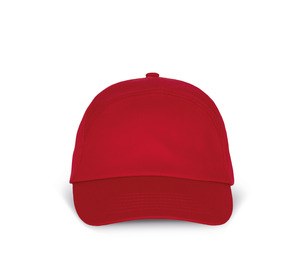 K-up KP013 - BAHIA - CASQUETTE 7 PANNEAUX Rouge