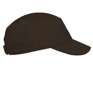 K-up KP060 - HAVANA - CASQUETTE 3 PANNEAUX Chocolat