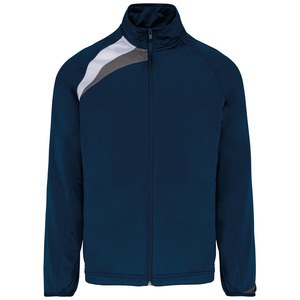 ProAct PA306 - VESTE DE SURVÊTEMENT UNISEXE Sporty Navy / White / Storm Grey