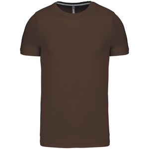 Kariban K356 - T-SHIRT COL ROND MANCHES COURTES Chocolat