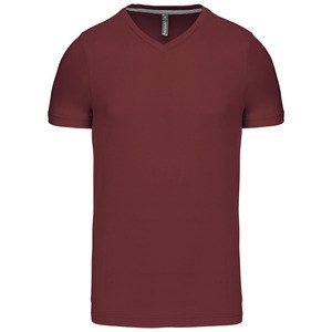 Kariban K357 - T-SHIRT COL V MANCHES COURTES Wine